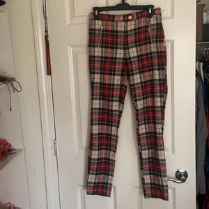Plaid Pants